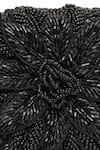 Buy_NR By Nidhi Rathi_Black Beads, Embroidery Foldover Clutch 