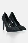 Shop_Elleganti_Black Crystals Elle Swarovski Embellished Heels _at_Aza_Fashions
