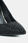 Buy_Elleganti_Black Crystals Elle Swarovski Embellished Heels _Online_at_Aza_Fashions