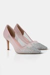 Buy_Elleganti_Pink Crystals Fate Swarovski Embellished Heels _at_Aza_Fashions