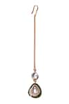 Vasundhara_Gold Plated Aarti Maangtikka  _Online_at_Aza_Fashions