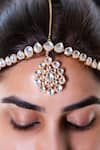 Buy_Vasundhara_Gold Plated Rehma Mathapatti _at_Aza_Fashions