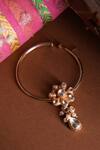 Shop_Vasundhara_Gold Plated Crystals, Pearls Designer Mahira Nath _at_Aza_Fashions