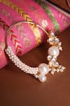 Shop_Vasundhara_Gold Plated Pearls, Crystals Designer Mariam Nath _at_Aza_Fashions