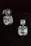 Shop_Studio6 Jewels_Silver Plated Designer Necklace And Earring Set _at_Aza_Fashions