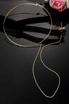 Buy_Dugran By Dugristyle_Gold Plated Raven Haar Necklace _at_Aza_Fashions