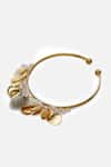 Dugran By Dugristyle_Gold Plated Pearls Adjustable Bracelet _Online_at_Aza_Fashions