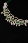Shop_Dugran By Dugristyle_Multi Color Gold-plated Jungle Glow Bajuband _at_Aza_Fashions