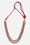 Buy_Dugran By Dugristyle_Brown Chandan Touch Layered Necklace _Online_at_Aza_Fashions