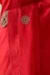 Shop Janki India Red Silk, Cotton Embroidery Hand Saree Online at Aza Fashions Shop_Janki India_Red Silk, Cotton Embroidery Hand Saree _Online_at_Aza_Fashions