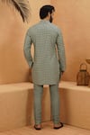 Shop_Sva By Sonam & Paras Modi_Multi Color Crepe Embellished And Printed Kurta Set _at_Aza_Fashions