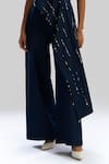 Buy_Aroka_Navy Denim Blue Core Pant _Online_at_Aza_Fashions