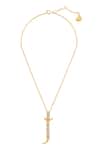 Shop_Isharya_Gold Plated Powerblade Pendant Necklace _at_Aza_Fashions