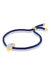 Isharya_Blue Krishna Rakhi Bracelet _Online_at_Aza_Fashions