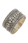 Sangeeta Boochra_Silver Plated Designer Handcrafted Bangle _at_Aza_Fashions