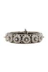 Sangeeta Boochra_Silver Plated Designer Bangle _Online_at_Aza_Fashions