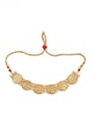Shop_Sangeeta Boochra_Pink Kundan Choker _at_Aza_Fashions