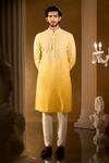 Buy Aariyana Couture Yellow Silk, Cotton Embroidery Kurta Set Buy_Aariyana Couture_Yellow Silk, Cotton Embroidery Kurta Set