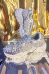 Buy_Chal Jooti_Silver Once Upon A Snowflake Sneakers _at_Aza_Fashions