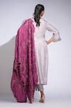 Shop_Shruti S_Purple Silk, Organza Zari, Embroidery Kurta Pant Set _at_Aza_Fashions