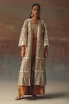 Buy_Twenty Nine_Gold Tissue Palazzo _at_Aza_Fashions