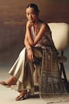 Buy_Twenty Nine_Silver Brocade Designer Palazzo 