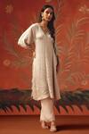 Shop_Twenty Nine_Off White Chanderi Moon Dust Palazzo _at_Aza_Fashions