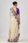 Shop_Priyal Prakash_Ivory Silk Organza, And Designer And _at_Aza_Fashions