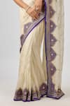 Shop_Priyal Prakash_Ivory Silk Organza, And Designer And _Online_at_Aza_Fashions