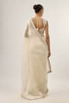 Shop_Priyal Prakash_Ivory Silk Organza, _at_Aza_Fashions