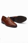 Buy_Dapper Shoes_Brown Soft Unlined Penny Loafers _at_Aza_Fashions