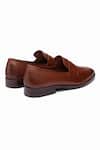 Buy_Dapper Shoes_Brown Soft Unlined Penny Loafers _Online_at_Aza_Fashions