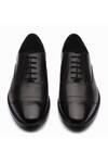 Shop_Dapper Shoes_Black Handmade Cap Toe Oxford Shoes _Online_at_Aza_Fashions