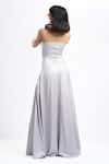 Shop_Ahi Clothing X AZA_Silver Plunge Neck Vetra Black And Strappy Dress _at_Aza_Fashions