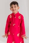 Buy_MR Brat_Pink Muslin, Cotton Embroidery _Online_at_Aza_Fashions