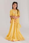 MR Brat_Yellow Muslin, Cotton, Chanderi Mulsin _Online_at_Aza_Fashions
