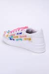 Buy_The Saree Sneakers_White Candy Pop Sneakers  
