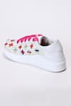 Buy_The Saree Sneakers_White Colored Cross Sneakers _Online_at_Aza_Fashions