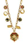 Shop_Tad Accessories_Gold Plated Finish Kundan Necklace _at_Aza_Fashions