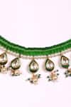 Dugran By Dugristyle_Multi Color Hari Zameen Necklace _at_Aza_Fashions