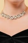 Dugran By Dugristyle_Gold Plated Sunehri Dhoop Necklace _Online_at_Aza_Fashions