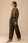 Shop_Bunka_Brown Cotton _at_Aza_Fashions
