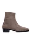 Shutiq_Brown Jodhpur Cedar Suede Boots _Online_at_Aza_Fashions