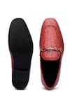 Shop_Shutiq_Burgundy Prism Python Ruby Shoes _at_Aza_Fashions