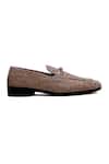 Shutiq_Beige Prism Python Leopard Print Loafers _Online_at_Aza_Fashions