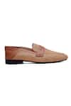 Shutiq_Brown Bere Seole Tan Penny Loafers _Online_at_Aza_Fashions