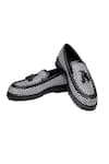 Buy_Shutiq_Black Tassels Tessera Loafers _at_Aza_Fashions