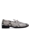 Shutiq_Gray Prism Leopard Print Loafers _Online_at_Aza_Fashions