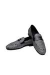Buy_Shutiq_Black Tessera Penny Bar Loafers _at_Aza_Fashions
