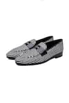 Buy_Shutiq_Black Tessera Penny Bar Loafers _Online_at_Aza_Fashions